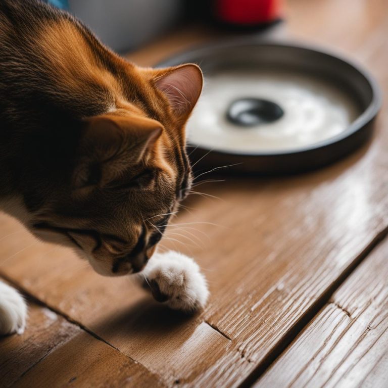 Understanding Why Your Cat Scratches The Floor Before Drinking Water