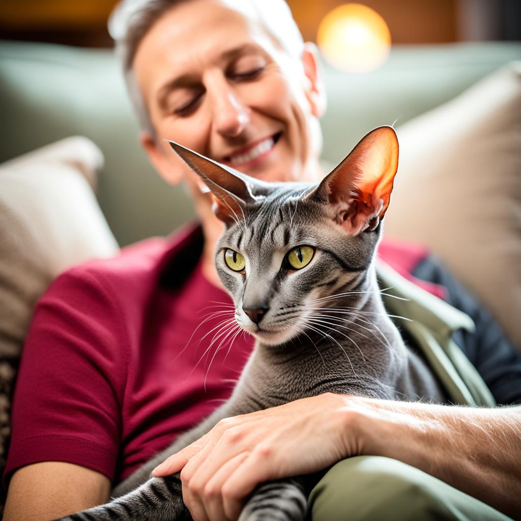 Affectionate feline characteristics
