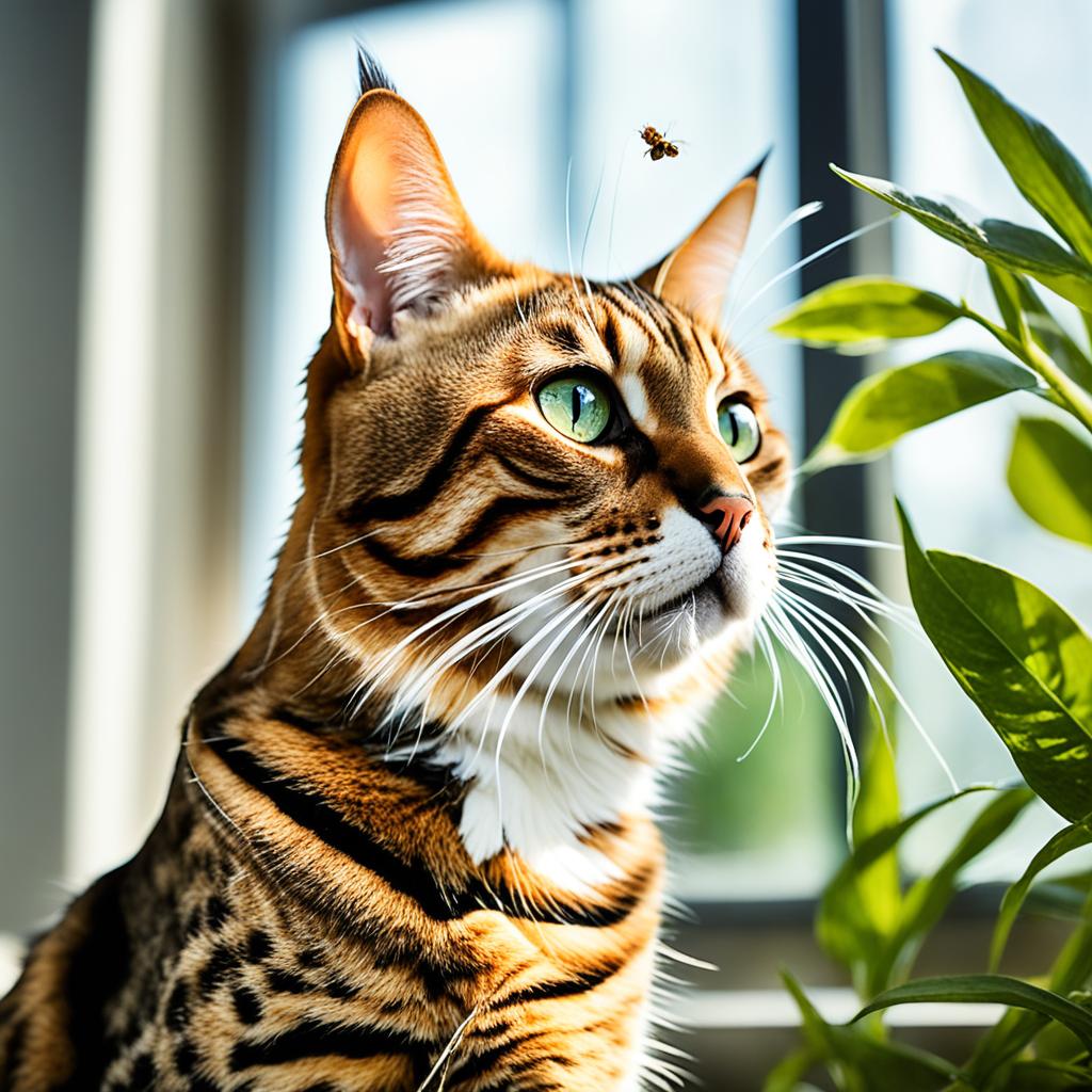 Allergen exposure in cats