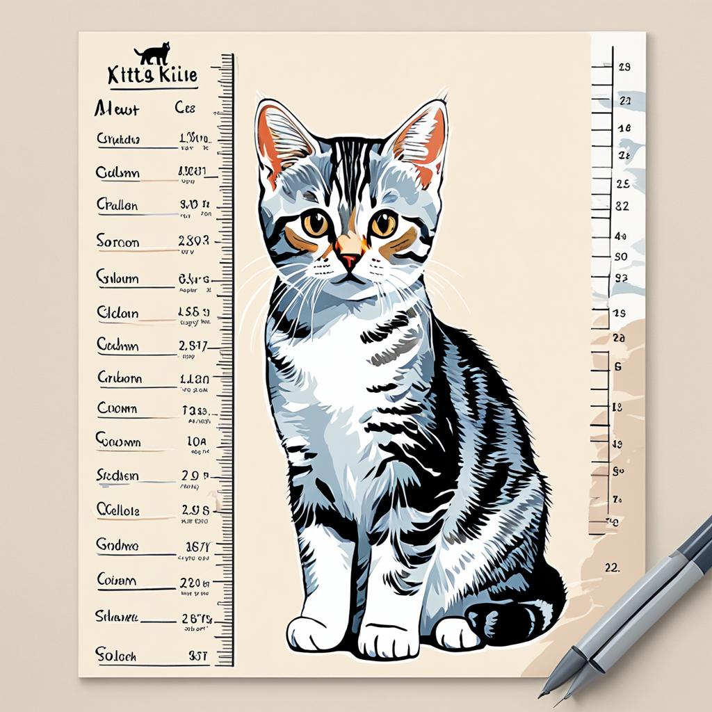 American Shorthair Cat growth chart