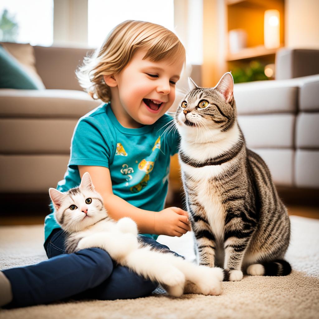 American Shorthair Cat temperament around children
