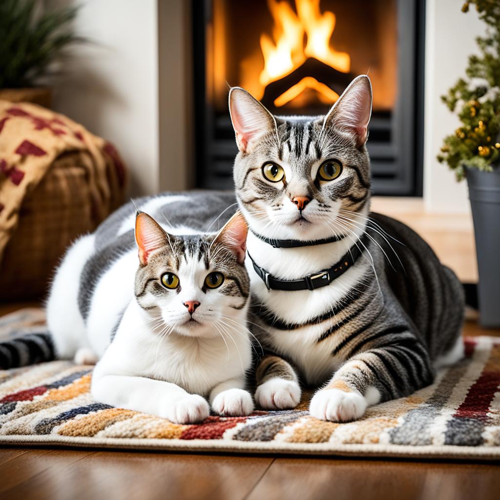 American Shorthair Cats Socializing with Dogs American Shorthair Cats Socializing with Dogs