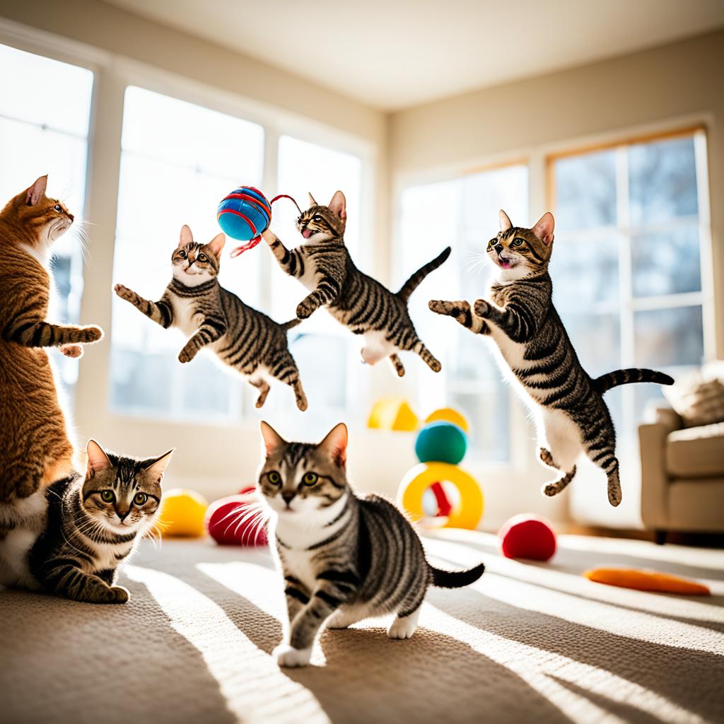 American Shorthair Cats play behavior