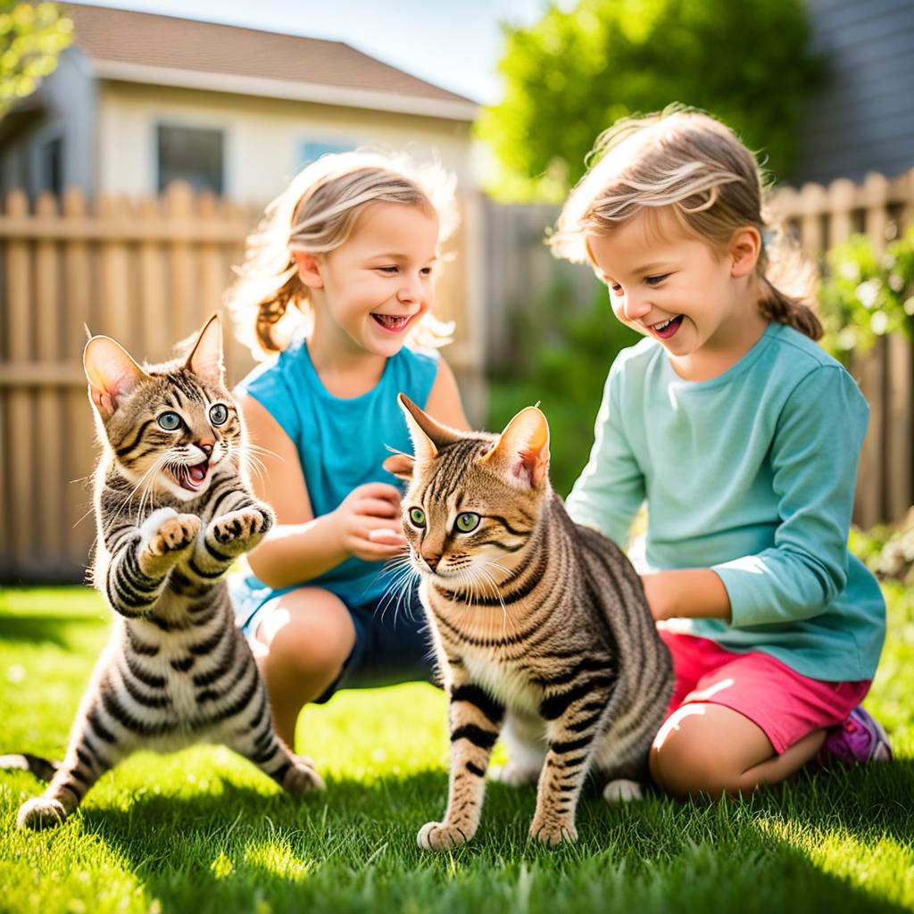 Are Savannah Cats Good with Children?