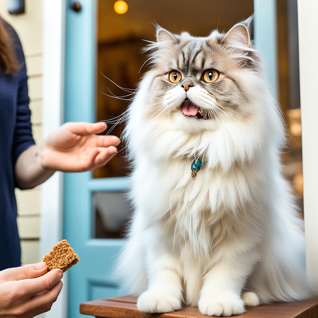 Basic commands for Persian cats