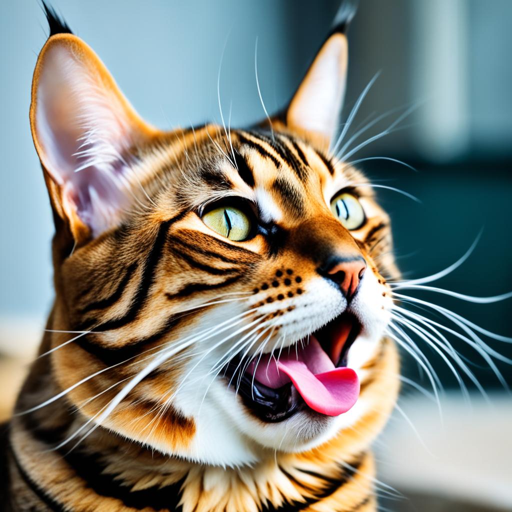 Bengal Cat sneezing treatment