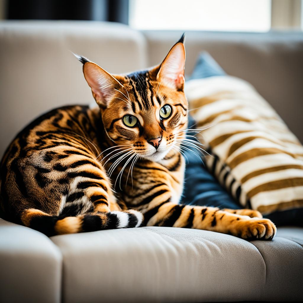 Bengal cat behavior with new family members