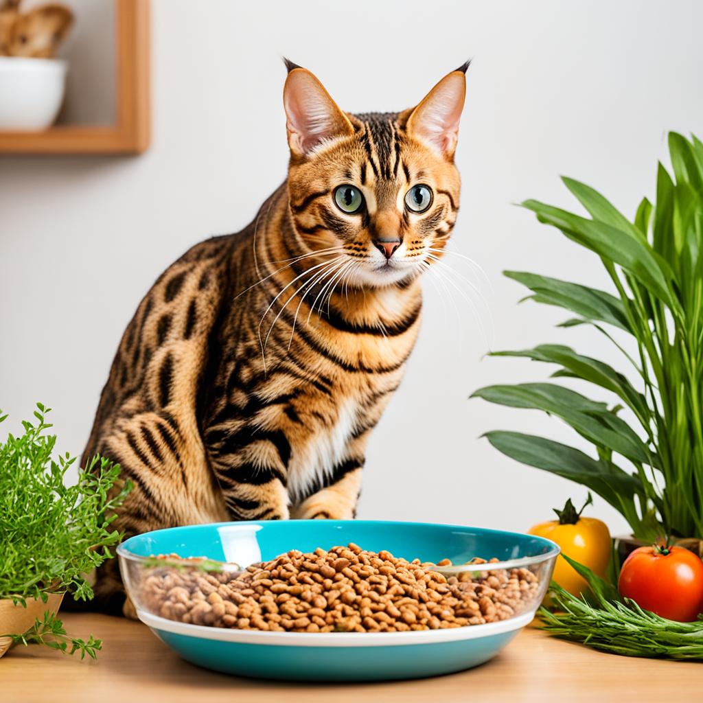 Bengal cat nutrition