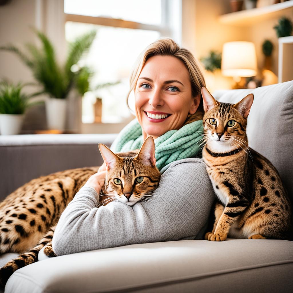 Bonding with your Savannah cat