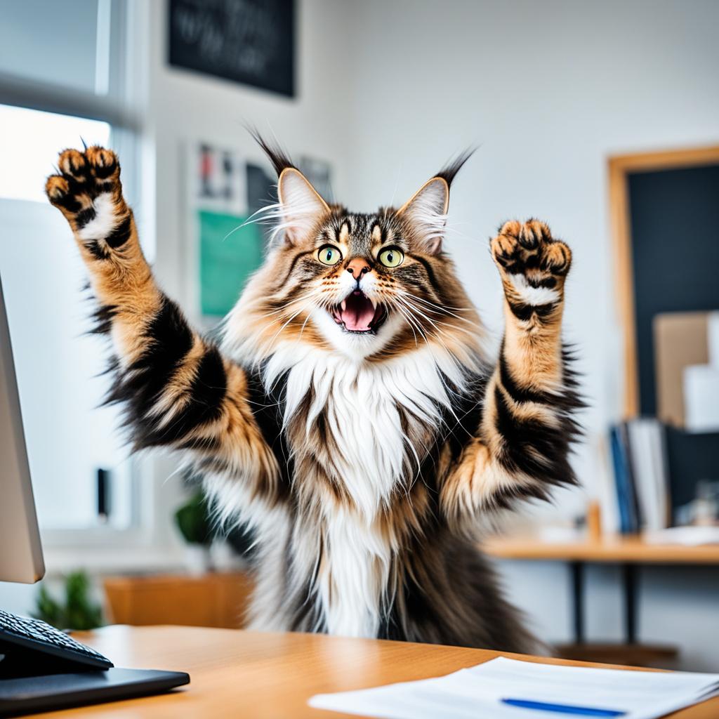 Cat attention-seeking behavior