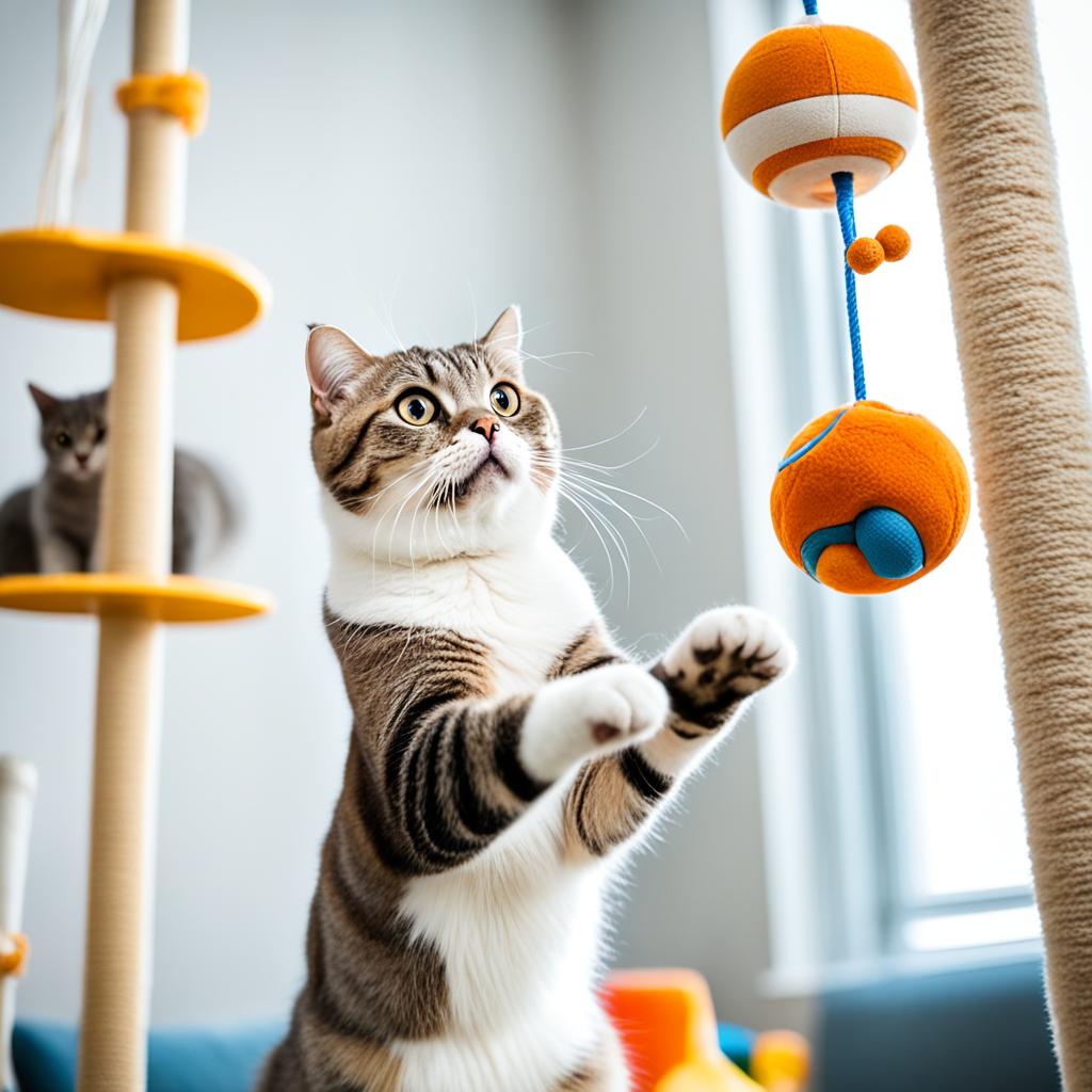 Cat exercise routine for Scottish Folds