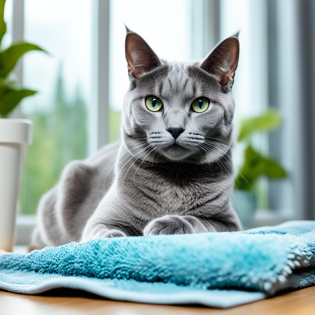 Cat grooming preparation