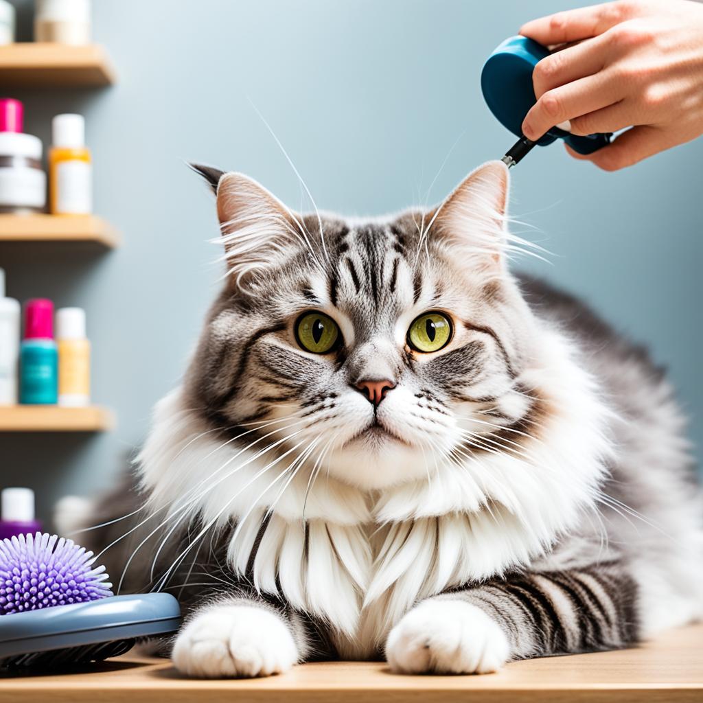 Cat hairball prevention tips