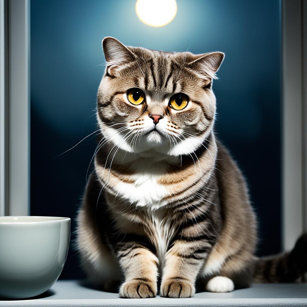 Cat hunger meows