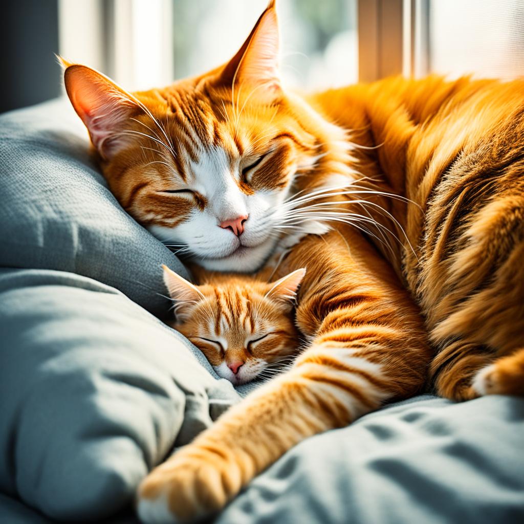 Cat sleep patterns