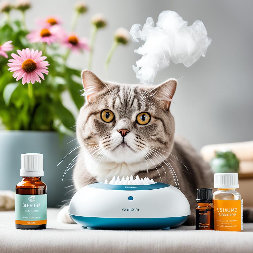 Cat sneezing remedies