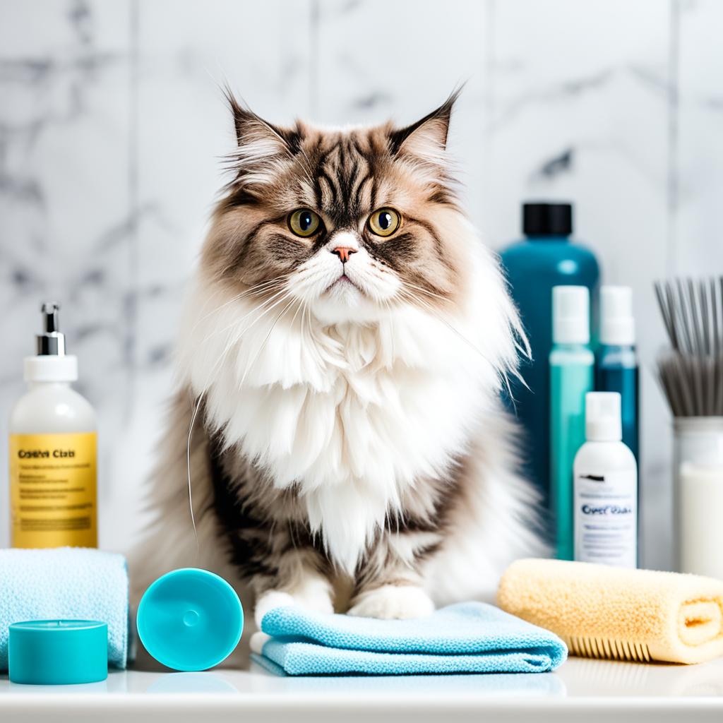 Clean a Persian Cat's Ears