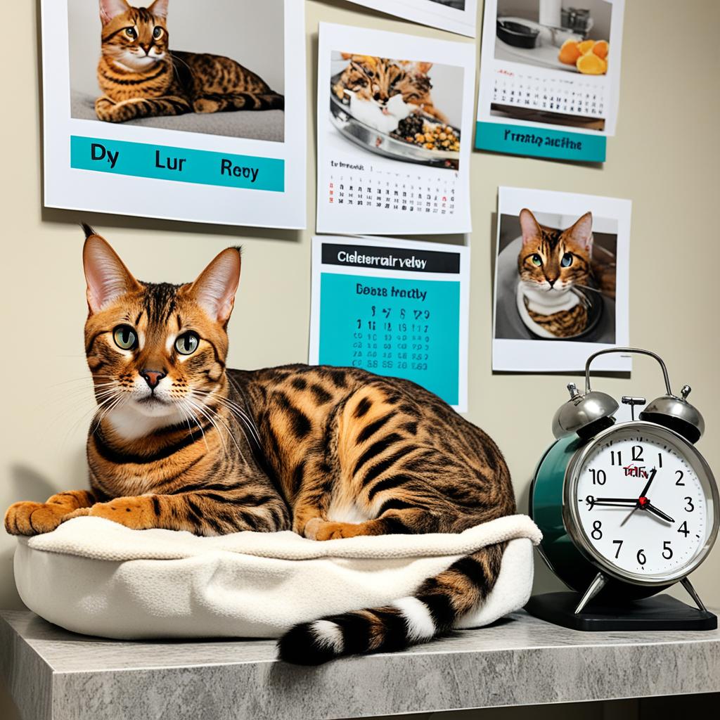 Consistent routine for Bengal Cats Consistent routine for Bengal Cats