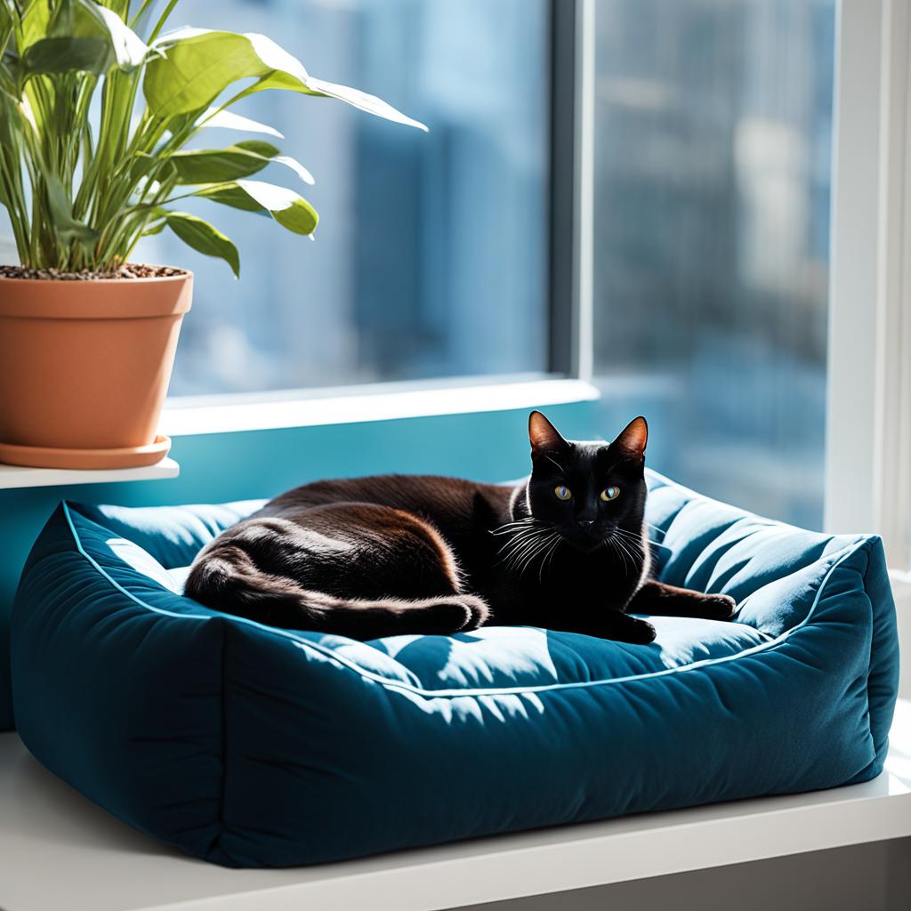 Cozy beds for Bombay cats