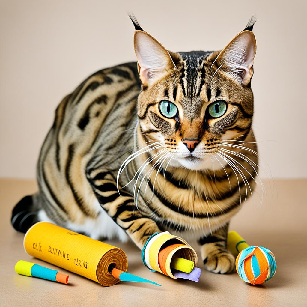 DIY Bengal cat toys