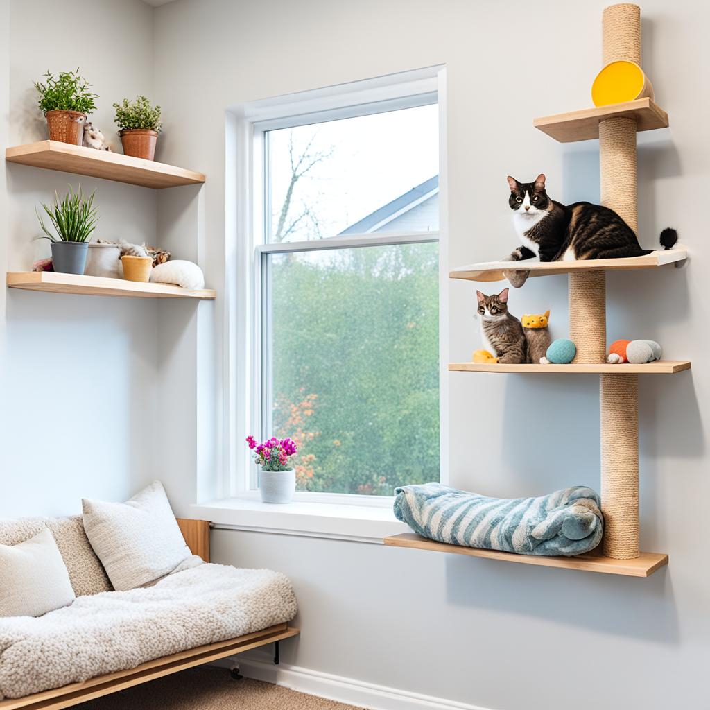 DIY cat-friendly home modifications