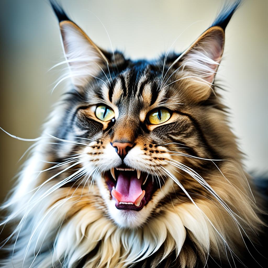 Dental issues in Maine Coon cats