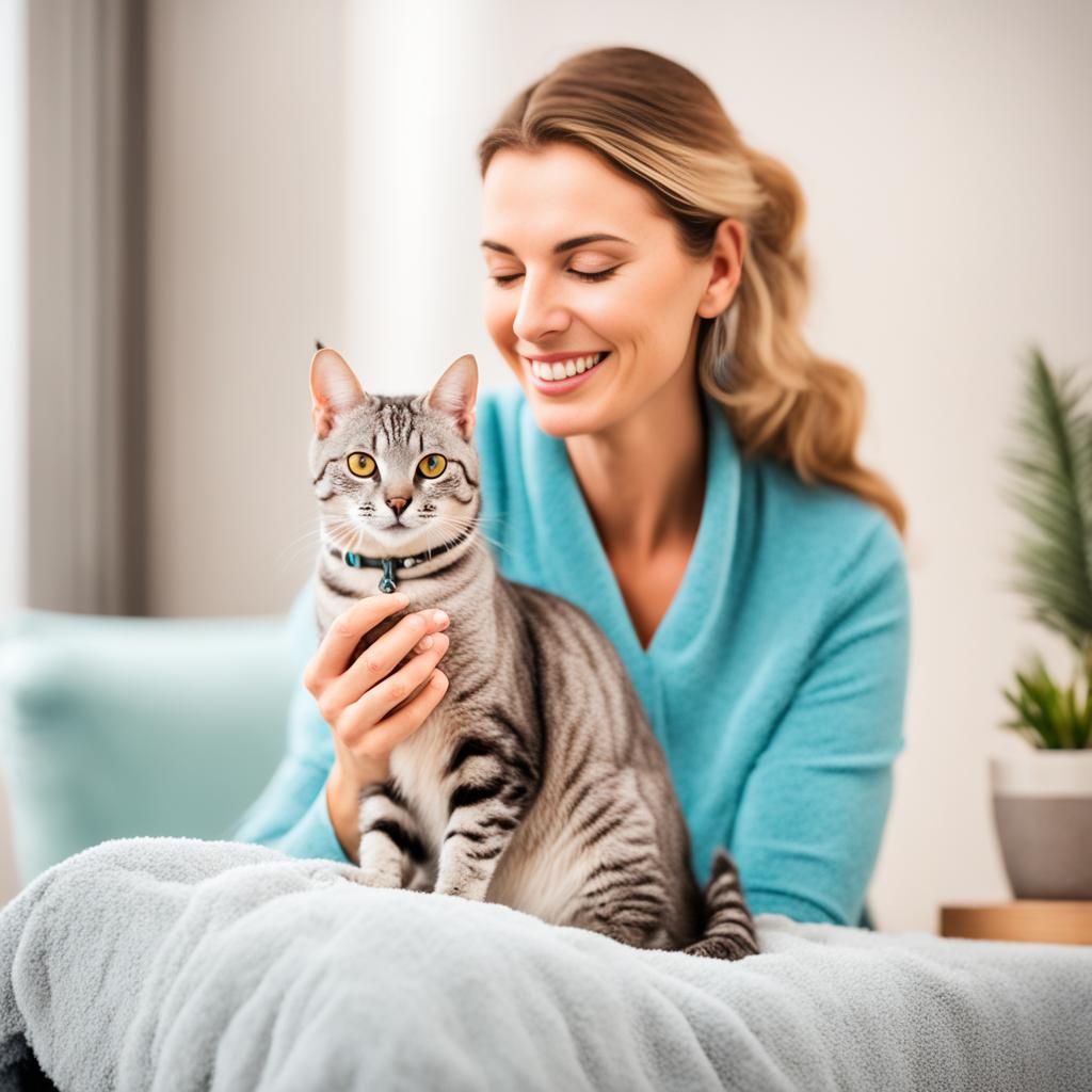 Ear cleaning for cats