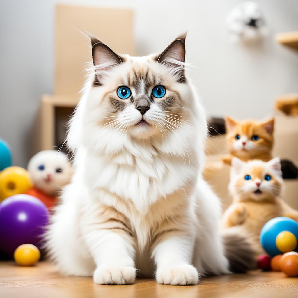 Easy to train Ragdoll cats