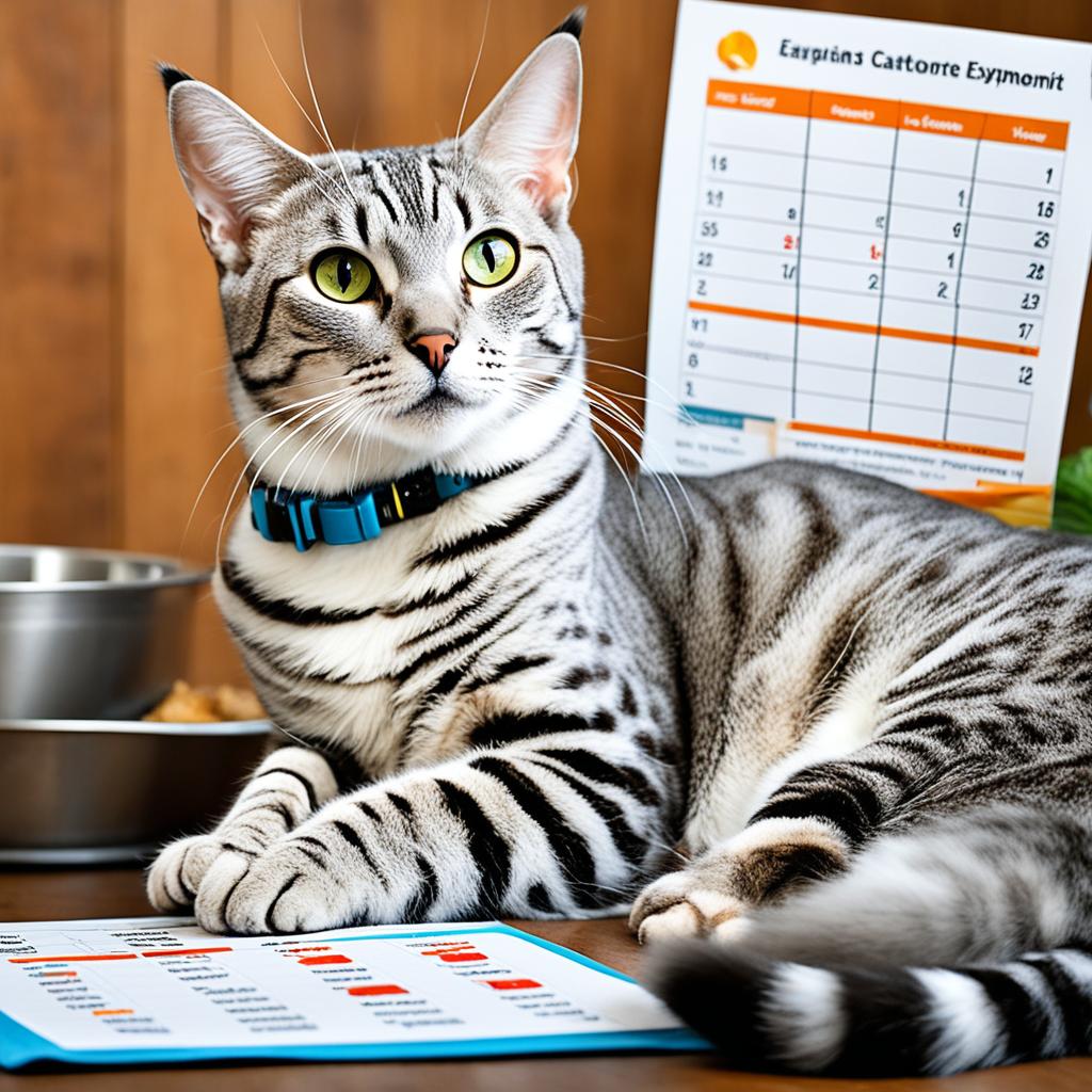 Egyptian Mau cat health monitoring