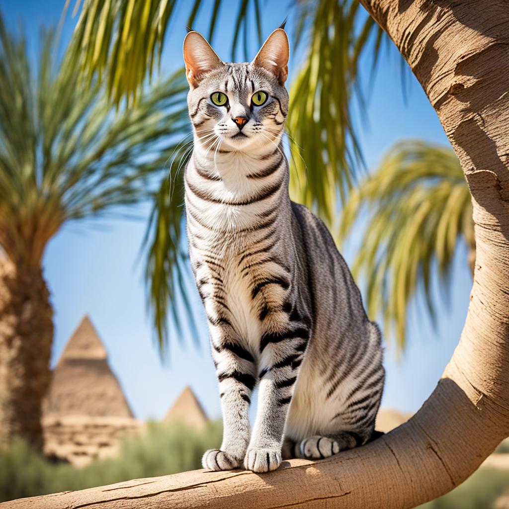 Egyptian Mau cat trees