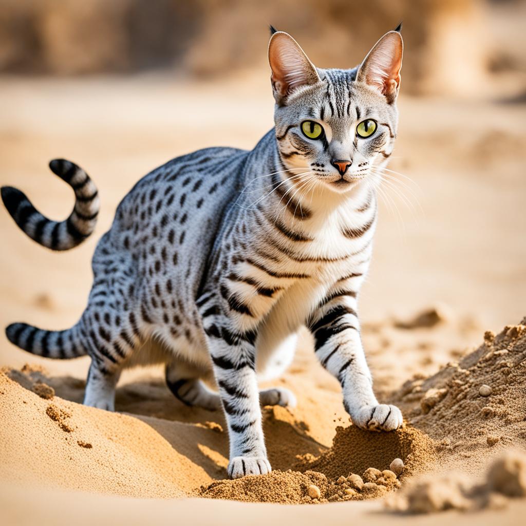Egyptian Mau’s natural instincts
