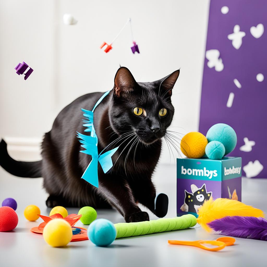 Engaging toys for Bombay cats