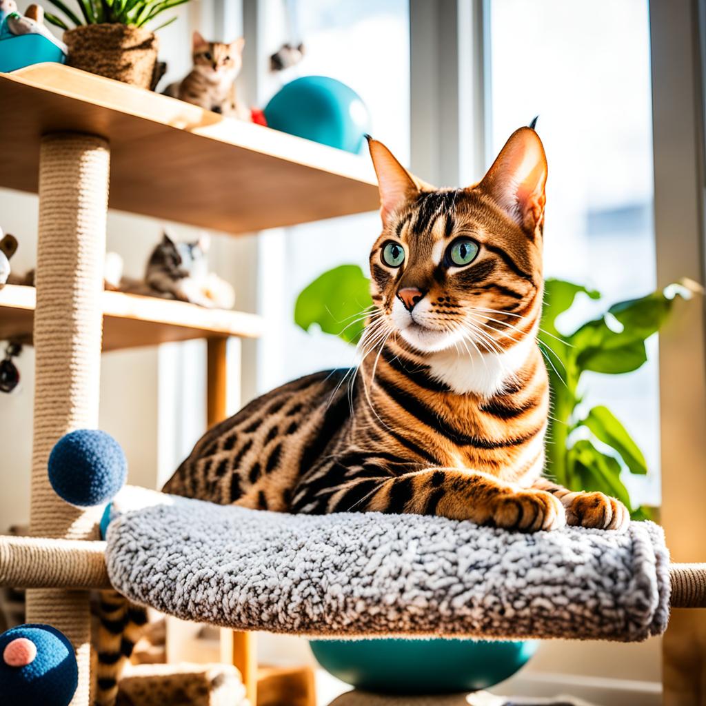 Enrichment for Bengal Cats