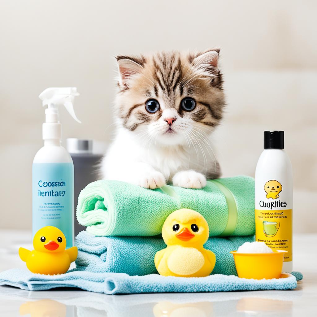 Essential Bathing Supplies for Scottish Fold Kittens