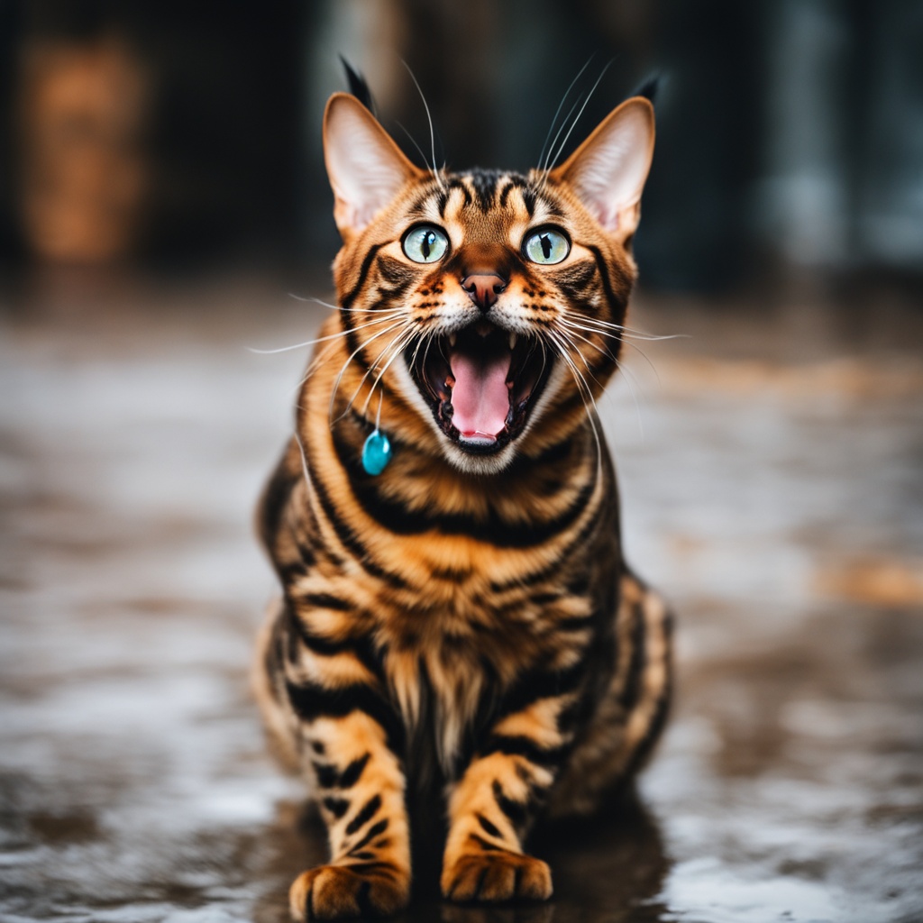 Excessive drooling in Bengal cats