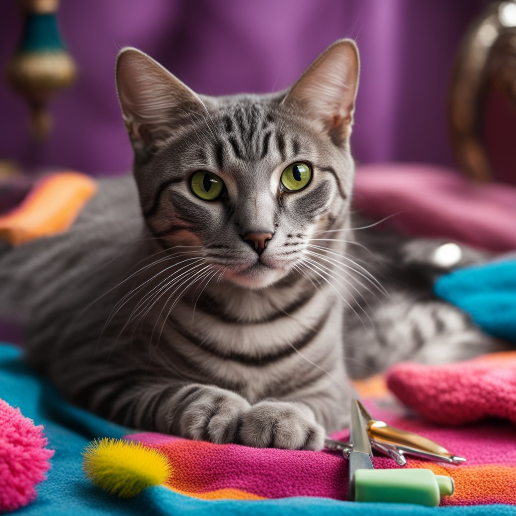 Grooming Egyptian Mau