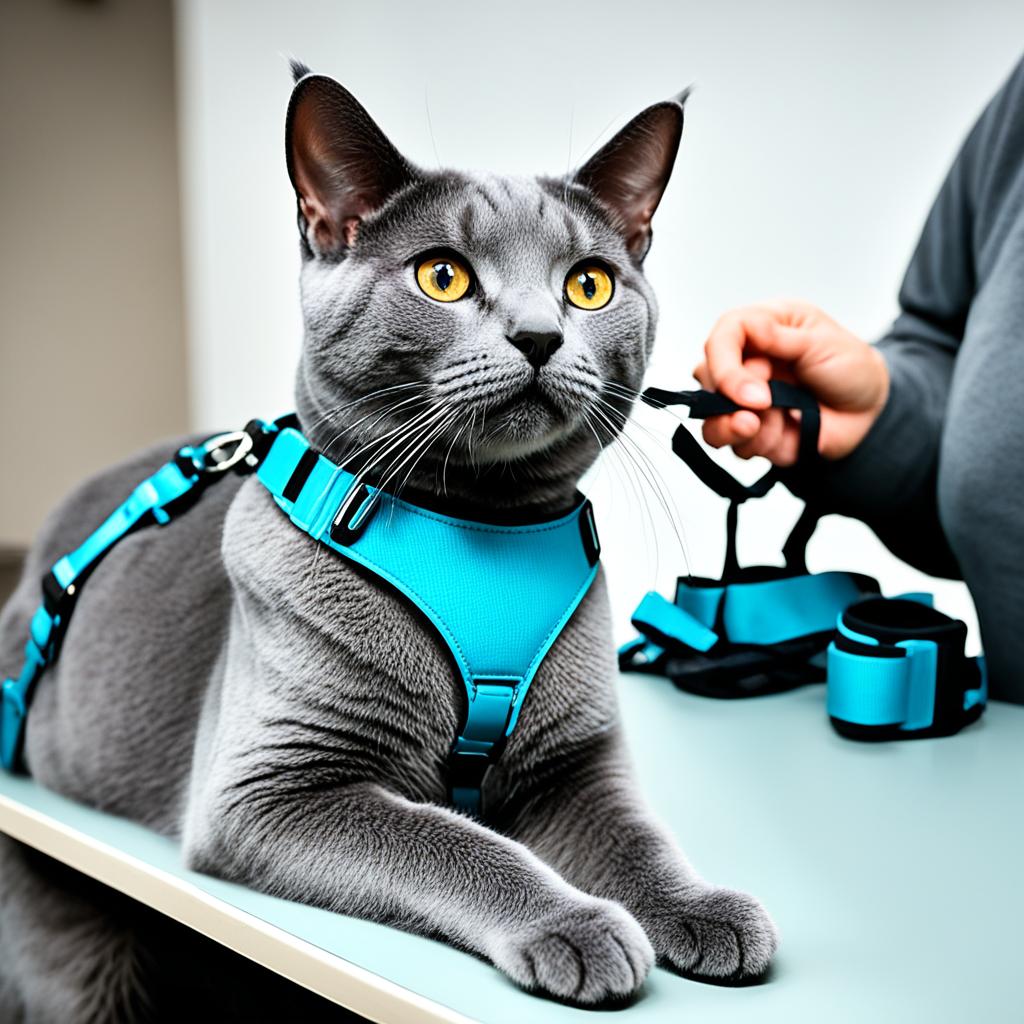 Harness training for cats
