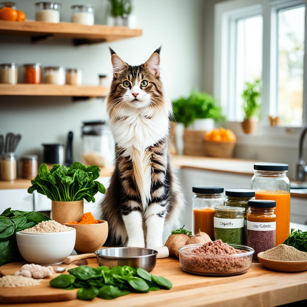 Homemade food options for Maine Coon kittens