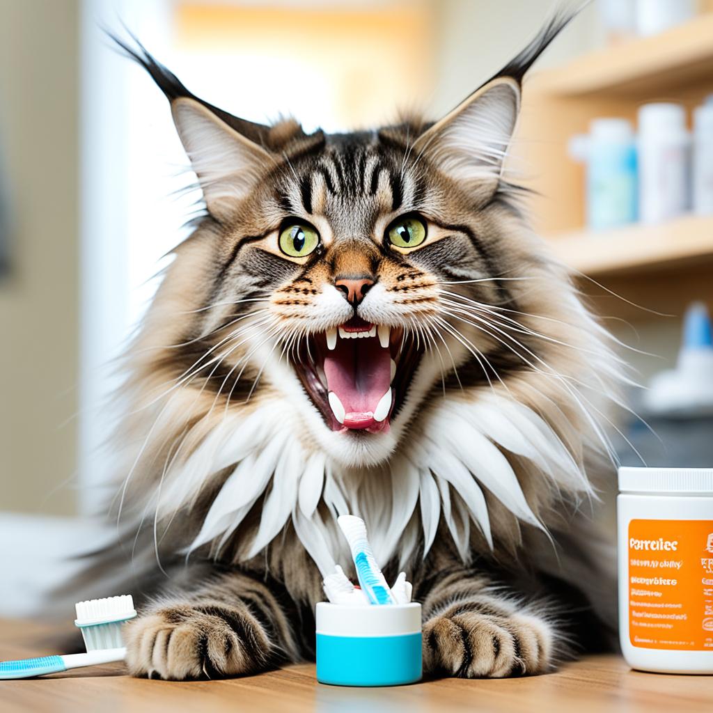 How to Deal with Maine Coon Cat’s Dental Problems