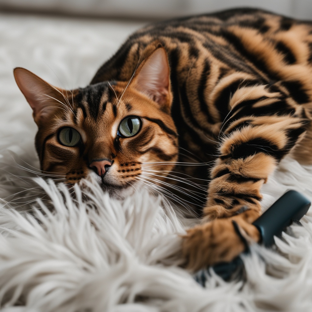How to Deal with Shedding in Bengal Cats?