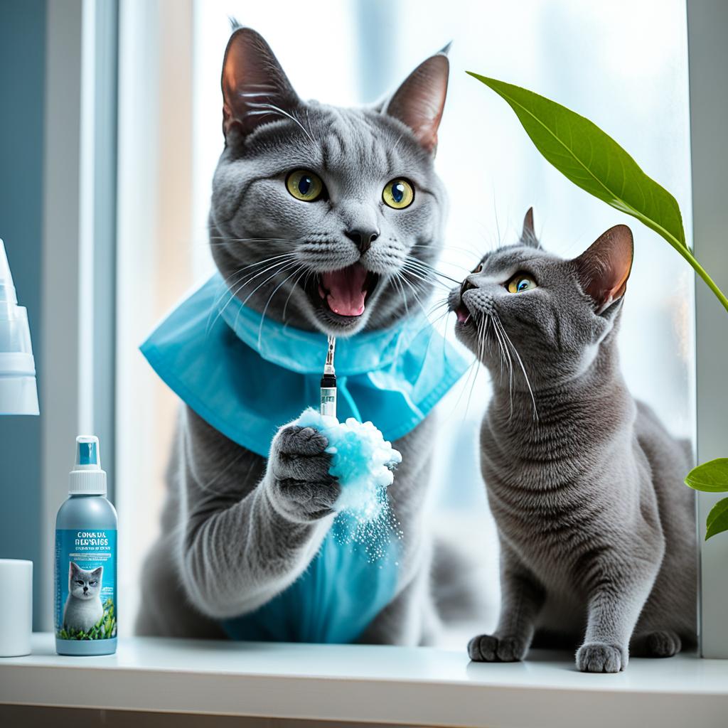 How to Deal with a Russian Blue Cat’s Bad Breath