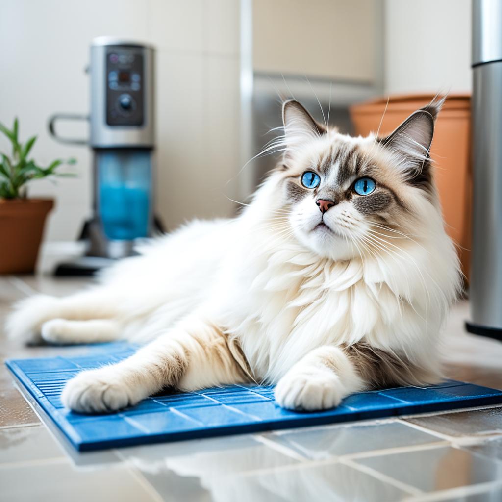 How to Keep a Ragdoll Cat Cool in Summer
