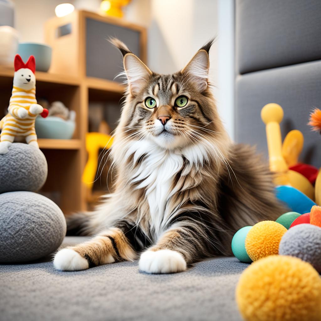 How to Make a Maine Coon Cat Feel at Home