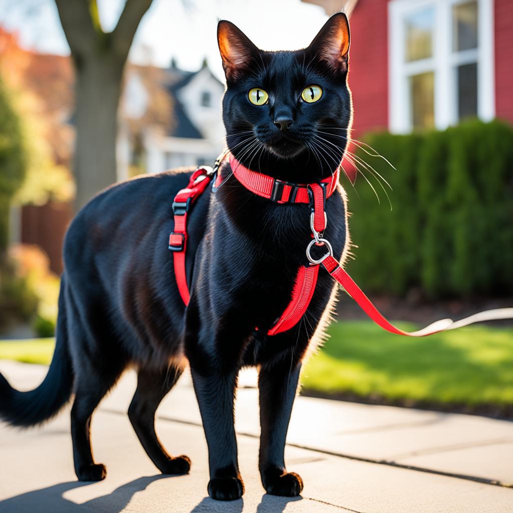 Curated visual reference: Gallery Detail: Bombay Cat Leash Training Harness The Adventure