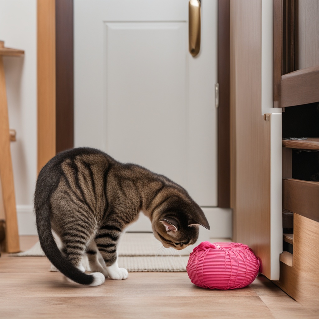 How to Train a Scottish Fold Cat to Use a Cat Door