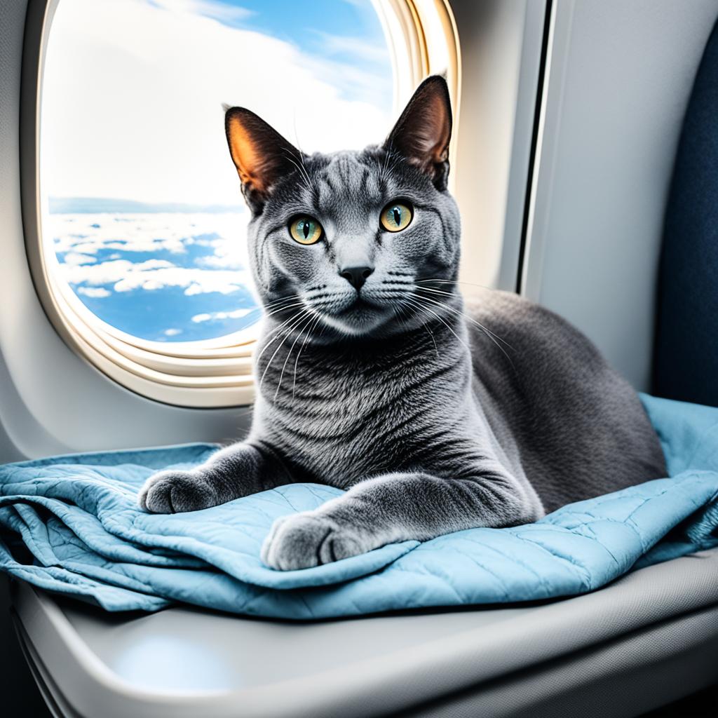 How to Travel with a Russian Blue Cat