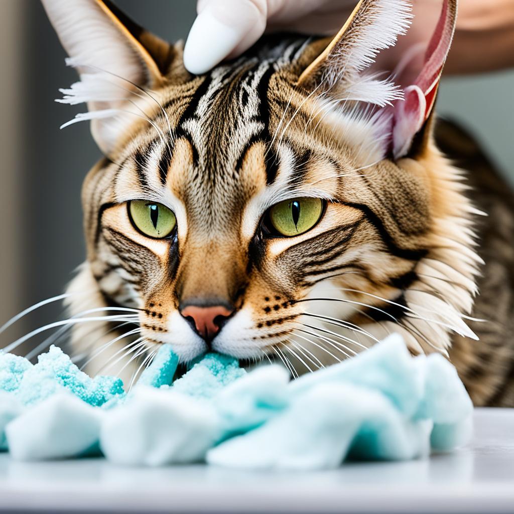 How to clean a Savannah cat's ears