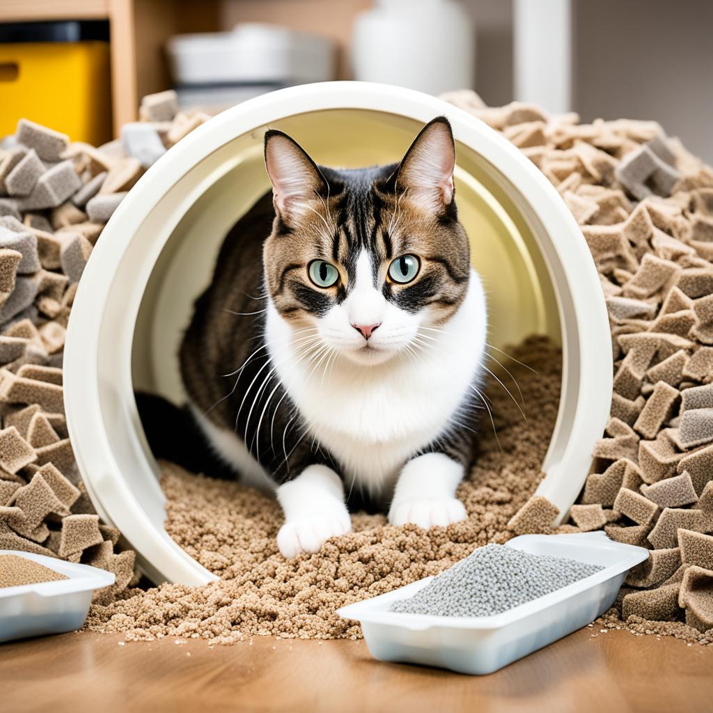 Ideal cat litter for Manx breed