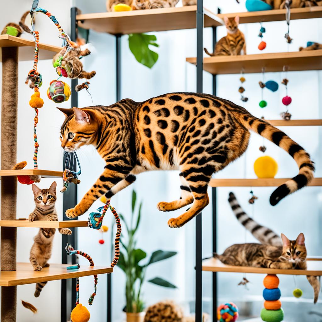 Interactive game ideas for Bengal Cats