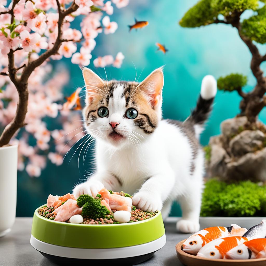 Japanese Bobtail Kitten diet